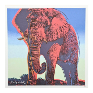 After Andy Warhol, Elephant , 1980s, Lithograph