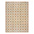 2000s Beige Brown Geometric Modern Contemporary Hooked Rug 10' X 14' Handwoven Wool Carpet For Sale