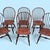 Set of 6 solid maple ER Buck Dining Chairs. Two with arms, 4 regular. Measure 18" wide, 20" deep, 37" tall, 18" seat height.