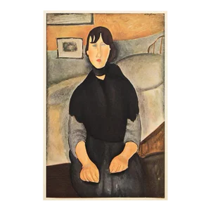 1940s "The Working Girl", First Edition Offset Lithograph After Amedeo Modigliani