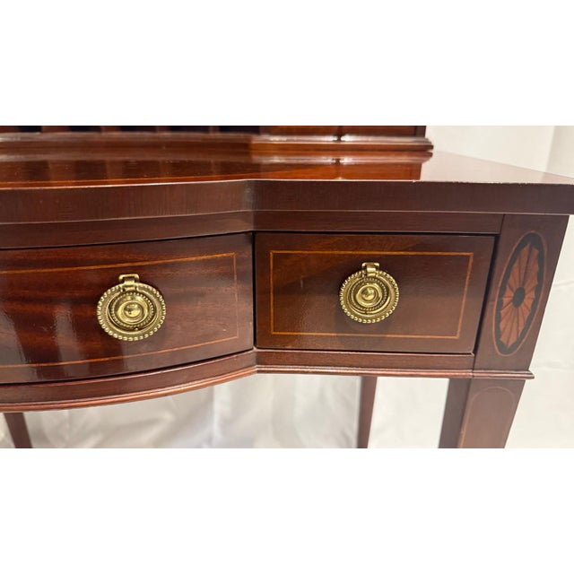 1980s Baker Furniture Federal Style Ladies Writing Desk For Sale In Boston - Image 6 of 12