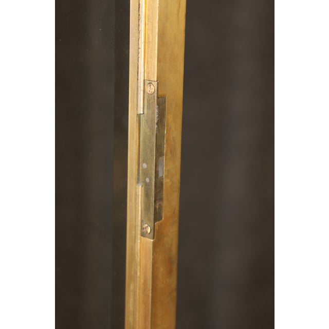 Antique French Empire Style Bronze and Marble Mounted Tall Case Clock For Sale - Image 14 of 15