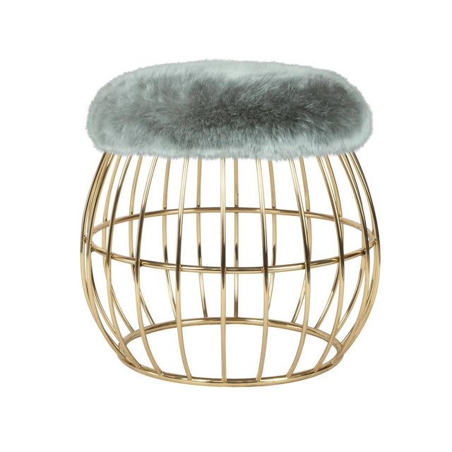 Andy Stool Brass by Ottiu For Sale - Image 10 of 10