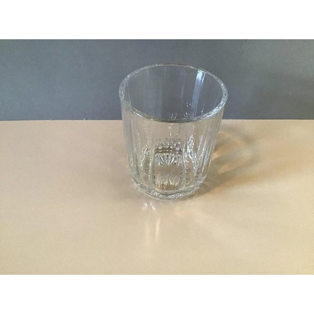 Glass Vintage Crystal Glass Liquor Decanter Set - 2 Pieces For Sale - Image 7 of 9