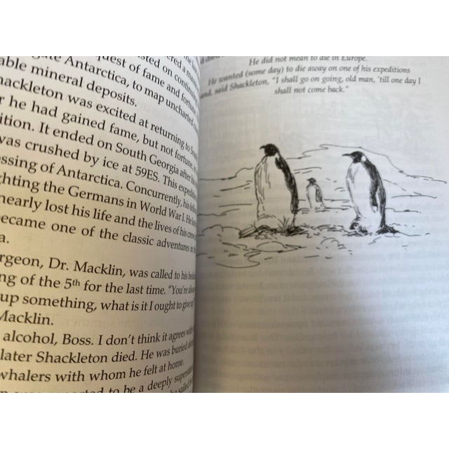 Blue On Antarctica Illustrated by Listed Artist John Elliot, Opa For Sale - Image 8 of 11