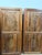 1990s Antique Spanish Style Double Carved Entry Doors in Solid Wood | Statement Architectural Panels 80x36 For Sale - Image 5 of 9