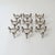 1970s Vintage Modular Metal Candleholders by Stoff Nagel, 1970s, Set of 9 For Sale - Image 5 of 7