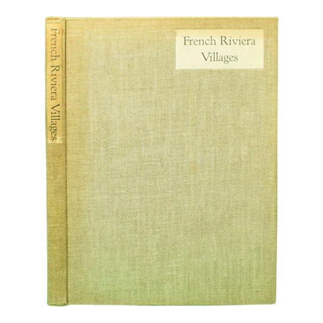 "French Riviera Villages" Book 1938 Thompson, Virginia For Sale
