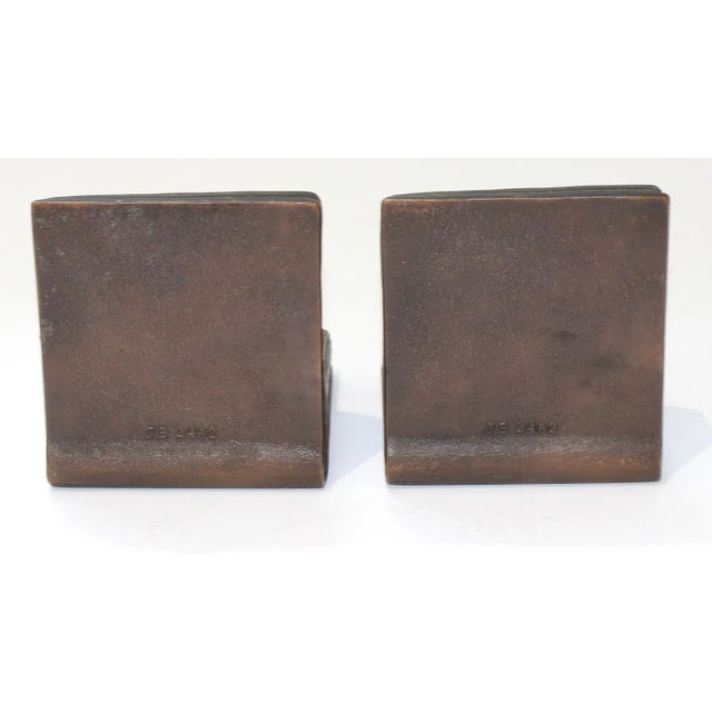 1920s Monkey Bookends 1920s Rare Evolution Controversy Jennings Brothers- A Pair For Sale - Image 5 of 13
