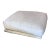 Montauk "Jill" Ottoman in Cream Off-White Velvet For Sale