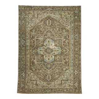 Turkish Vintage Rug 10'4" x 14'4" For Sale