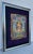 Antique 19th Century Tibetan Manjushri Thangka – Bodhisattva of Wisdom in Custom Silver Gilt Frame For Sale - Image 16 of 18