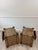 Pelican Reef Vintage Bamboo and Rattan Pair of Nighstands For Sale In West Palm - Image 6 of 12