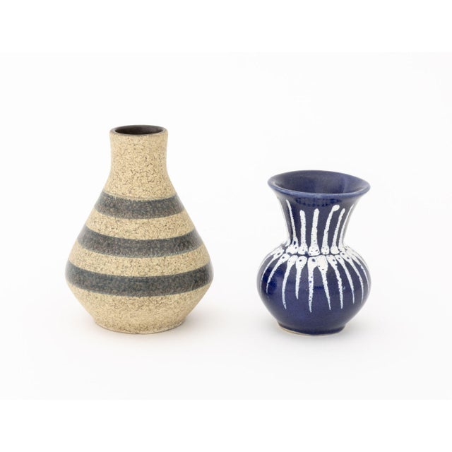 Collection of Twelve Studio Pottery Diminutive Vases, including: a bud vase, 2017, marked and dated to underside, a matte...