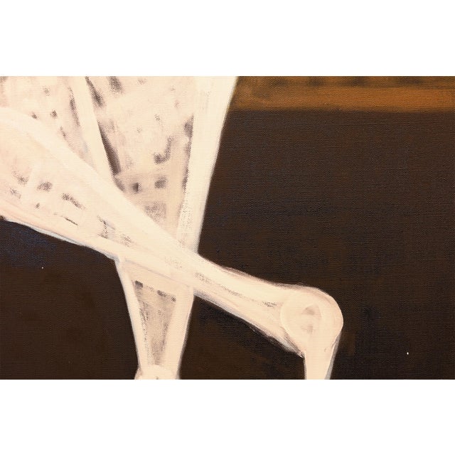 Textile Large Contemporary Equestrian Portrait. Horse Oil Painting For Sale - Image 7 of 13