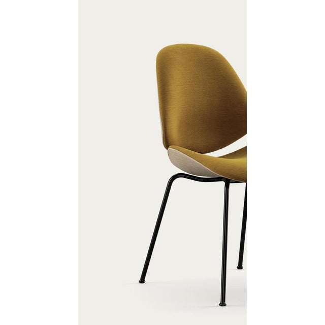 Council Family Salon Chair in Remix 412 by Salto and Sigsgaard for OneCollection For Sale - Image 6 of 13