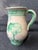 Vintage Painted Italian Folk Art Stoneware Pitcher Jug For Sale - Image 13 of 15