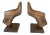 19th Century Shoe Mold Bookends - a Pair For Sale
