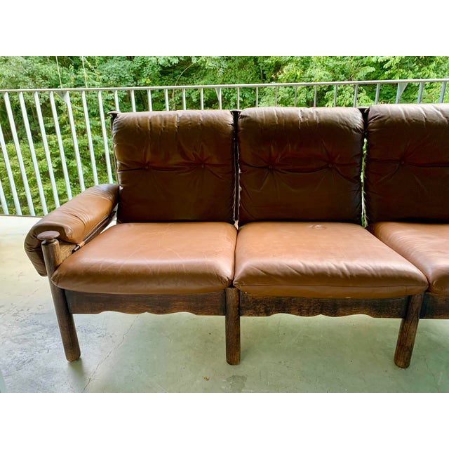 Mid-Century Brutalist Sofa in the style of Sergio Rodrigues, 1960s For Sale - Image 17 of 18