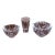 Vintage Orrefors Residence Crystal Trio by Olle Alberius For Sale