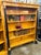 Biedermeier Open Bookcases of Curly Maple With Ebonized Columns - Two Available For Sale - Image 12 of 16