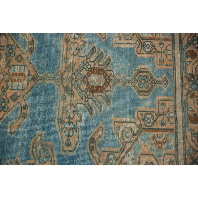 1940s 1940s Vintage Persian Hamadan Pomegranate Medallion Rug For Sale - Image 5 of 12
