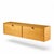 Florence Knoll 121w Mid Century Birch Hanging Credenza For Sale - Image 9 of 9