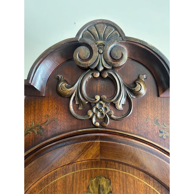 Early 20th Century Continental Baroque Revival Cabinet With Hand Painted Scene For Sale - Image 4 of 6