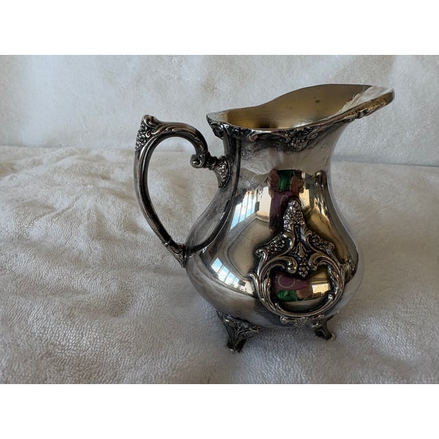 Mid 20th Century Webster and Wilcox International Silver Tea Set - Set of 5 For Sale - Image 10 of 12