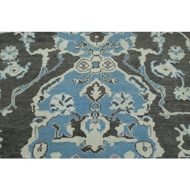 Early 21st Century Turkish Oushak Rug 10'2" x 13'1" #18575 For Sale - Image 5 of 8
