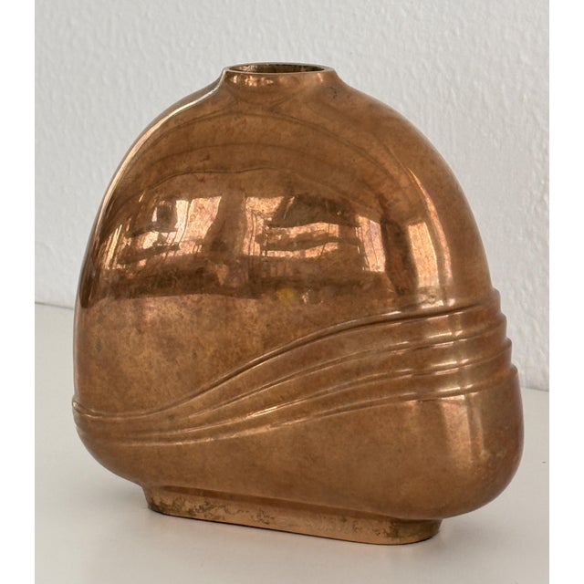 Bronze Vase by Esa Fedrigolli, Italy, 1970s For Sale - Image 6 of 17