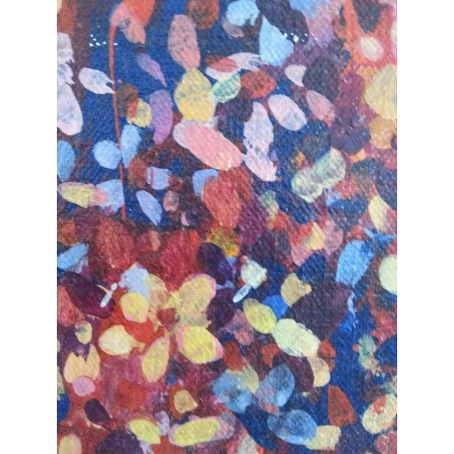 Venus and Stars 49" Oil Painting 1970s For Sale In Miami - Image 6 of 13