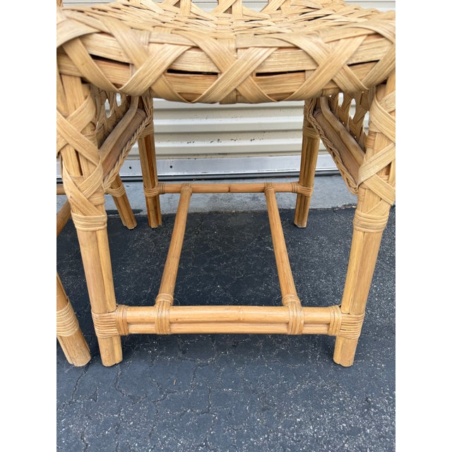 Pair of Late 20th Century Arteriors Richmond Counter Stools For Sale - Image 10 of 10
