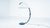 Cream Blue Serpente Floor Lamp by Elio Martinelli for Martinelli Luce, 1960s For Sale - Image 8 of 12