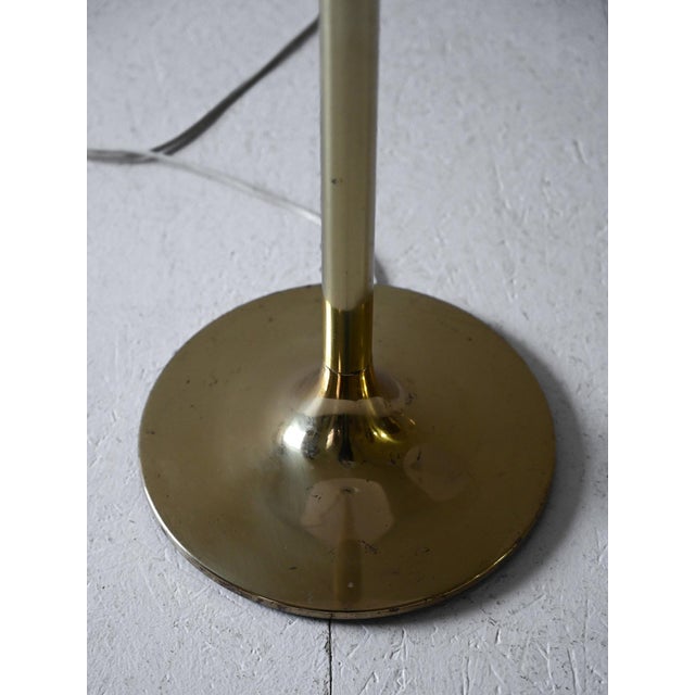 Metal Scandinavian Brass Floor Lamps by Hans-Agne Jakobsson, 1960s, Set of 2 For Sale - Image 7 of 8