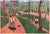 Paper 1943 After André Derain "Hyde Park", First Edition Parisian Offset Lithograph For Sale - Image 7 of 8