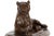 French Antique Bronze Sculpture of Tigress at Rest by Paul Edouard Delabrierre For Sale - Image 6 of 13