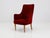 Red Small Armchairs with High Backrests in the style of Gio Ponti, Italy, 1950, Set of 2 For Sale - Image 8 of 15