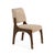 Arches II Dining Chair in Walnut and Chenille from Insidherland For Sale - Image 13 of 13