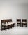 1970s Set of Six Oak Brutalist Dining Chairs For Sale - Image 11 of 15