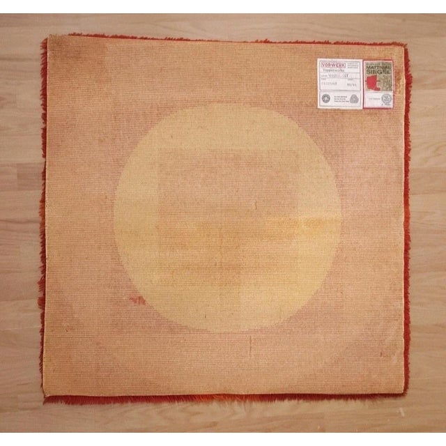 Textile Tapestry attributed to Verner Panton for Vorwerk Rug, 1970s For Sale - Image 7 of 8