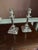 Silver Mid 20th Century , 4 -Arm Candelabra Silverplate Sheffield Made in England For Sale - Image 8 of 18