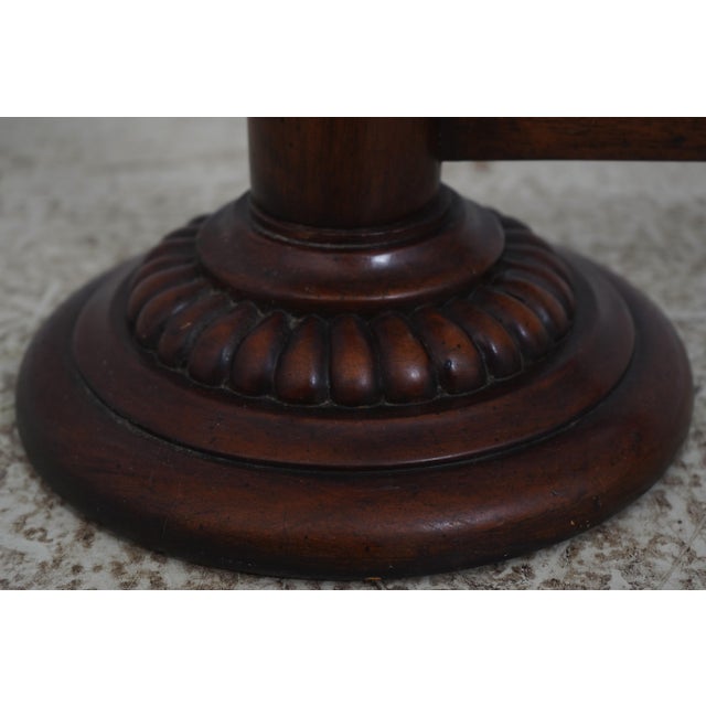 Maitland Smith Double Hand Mahogany Quilt Rack For Sale - Image 14 of 15