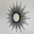 Metal Brutalist Black Wrought Iron Sunburst Mirror, France, 1950s For Sale - Image 7 of 17