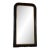 Large Antique French Louis Philippe Full Length Mirror – Black and Gold, Late 19th Century For Sale
