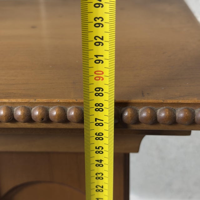 Renaissance Style Carved Wood Pedestal, 20th Century For Sale - Image 11 of 12