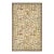 1990s Handcrafted French Aubusson Wool Rug in Pale Yellow With Floral Design For Sale