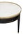 French French Louis XVI Style Bouillotte Coffee Table With Carrara Marble For Sale - Image 3 of 9