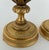Italian Laudarte Srl Gilt Bronze and Enameled Candlesticks With Flowers, a Pair For Sale In Miami - Image 6 of 6