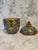 Vintage Benjarong Porcelain Lidded Vessel For Sale - Image 11 of 13